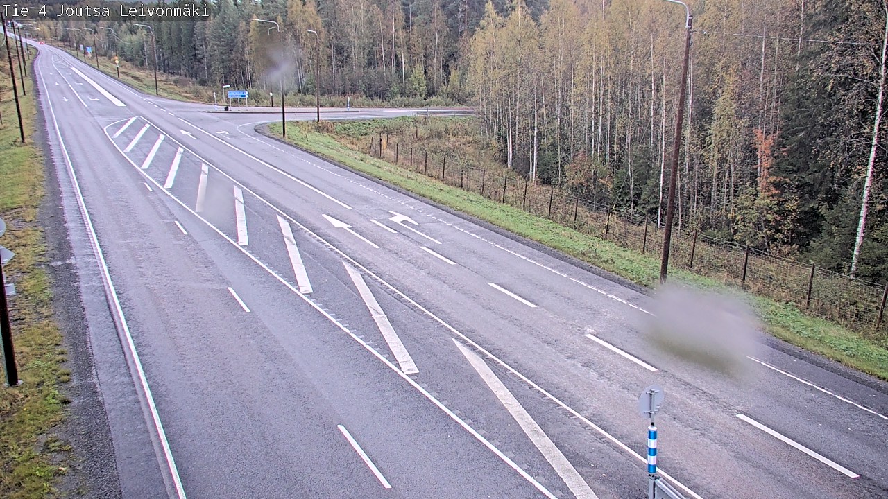 Weather Camera Image Road 4 Joutsa Leivonmäki, Joutsa, Keski-Suomi