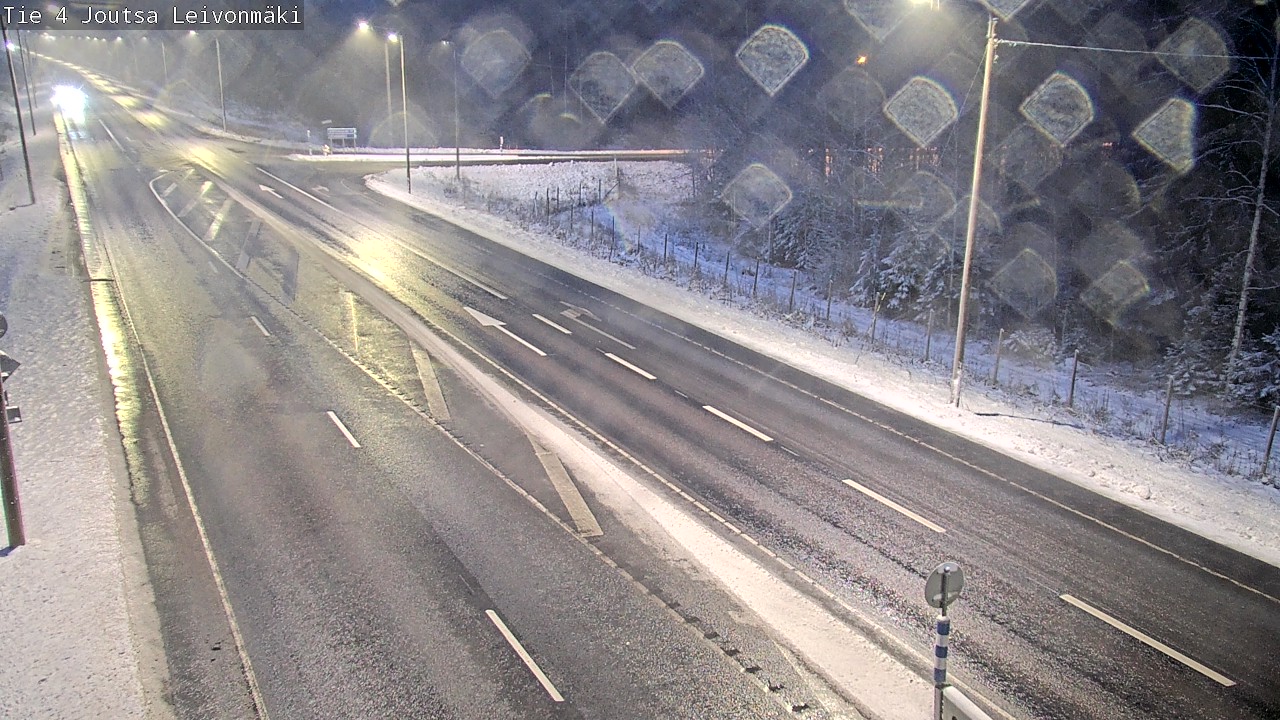 Weather Camera Image Road 4 Joutsa Leivonmäki, Joutsa, Keski-Suomi
