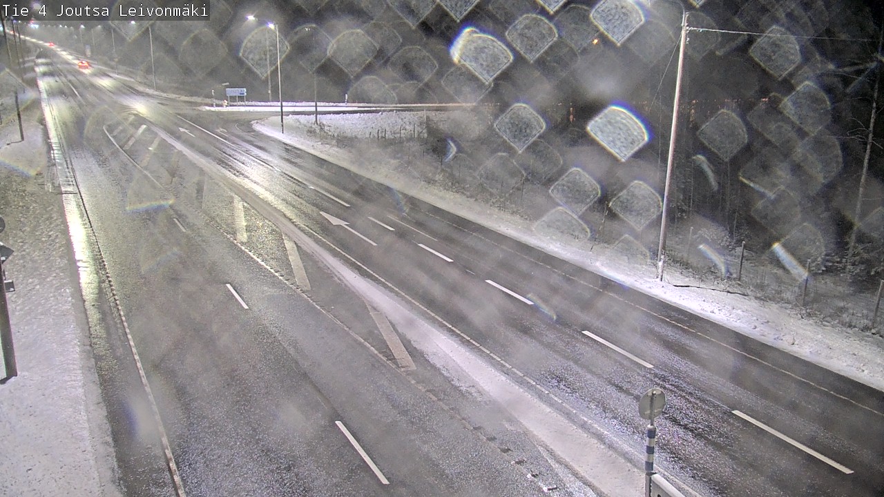 Weather Camera Image Väg 4 Joutsa Leivonmäki, Joutsa, Keski-Suomi