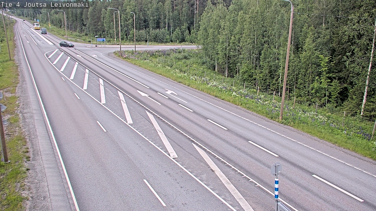 Kelikamerat Kuva Tie 4 Joutsa Leivonmäki, Joutsa, Keski-Suomi
