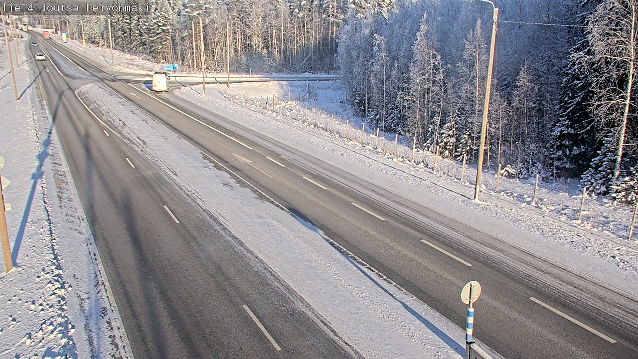 Weather Camera Image Road 4 Joutsa Leivonmäki, Joutsa, Keski-Suomi