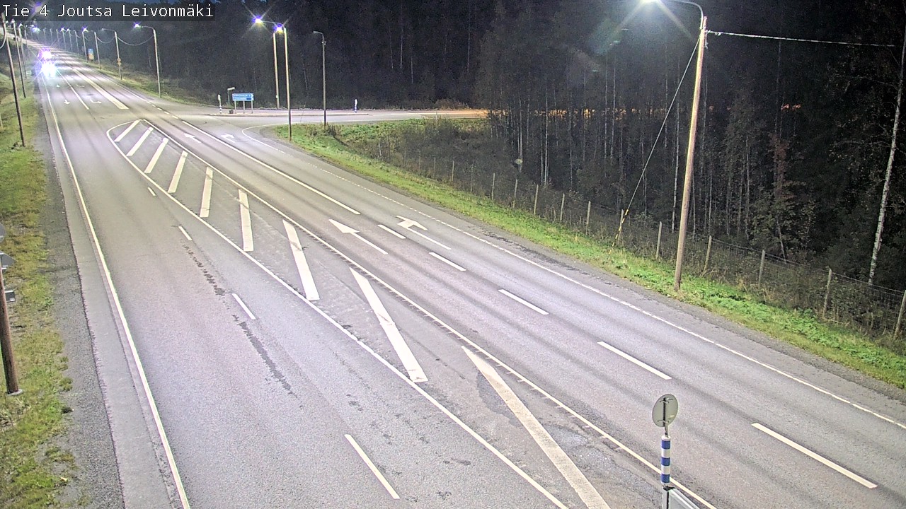 Weather Camera Image Road 4 Joutsa Leivonmäki, Joutsa, Keski-Suomi