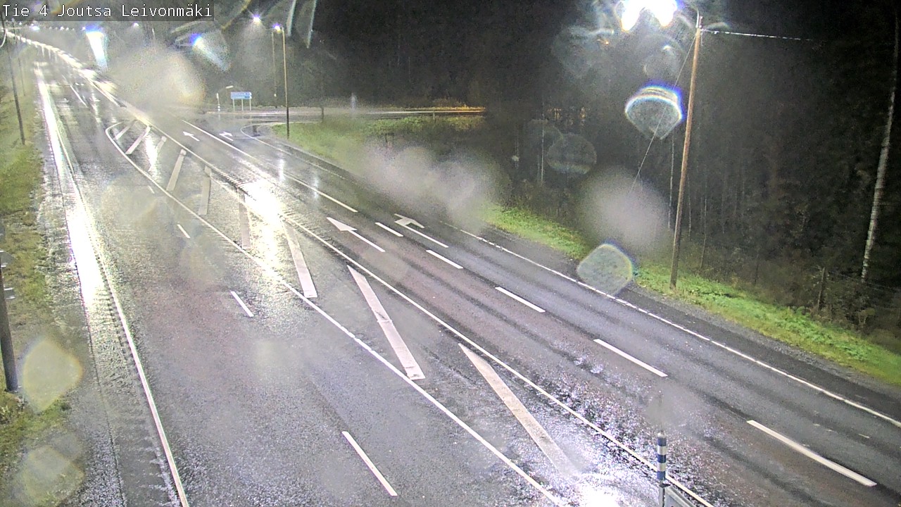 Weather Camera Image Road 4 Joutsa Leivonmäki, Joutsa, Keski-Suomi