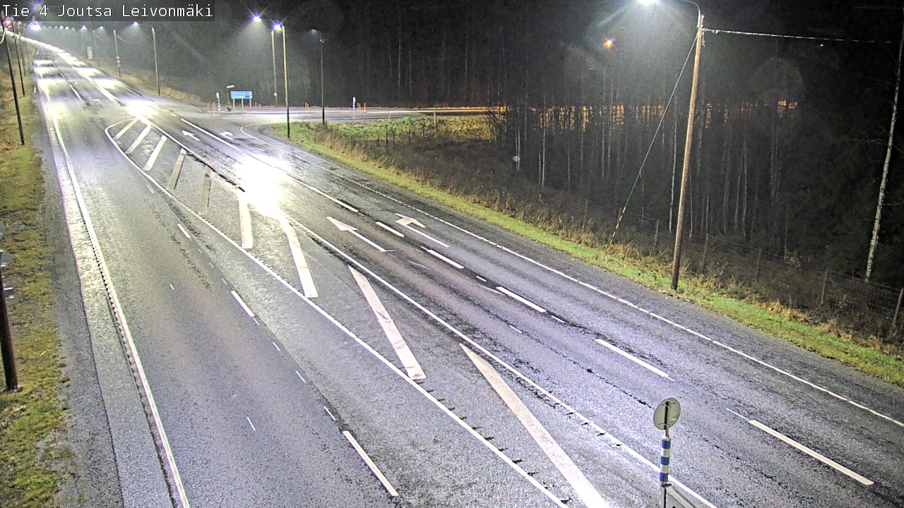 Weather Camera Image Road 4 Joutsa Leivonmäki, Joutsa, Keski-Suomi