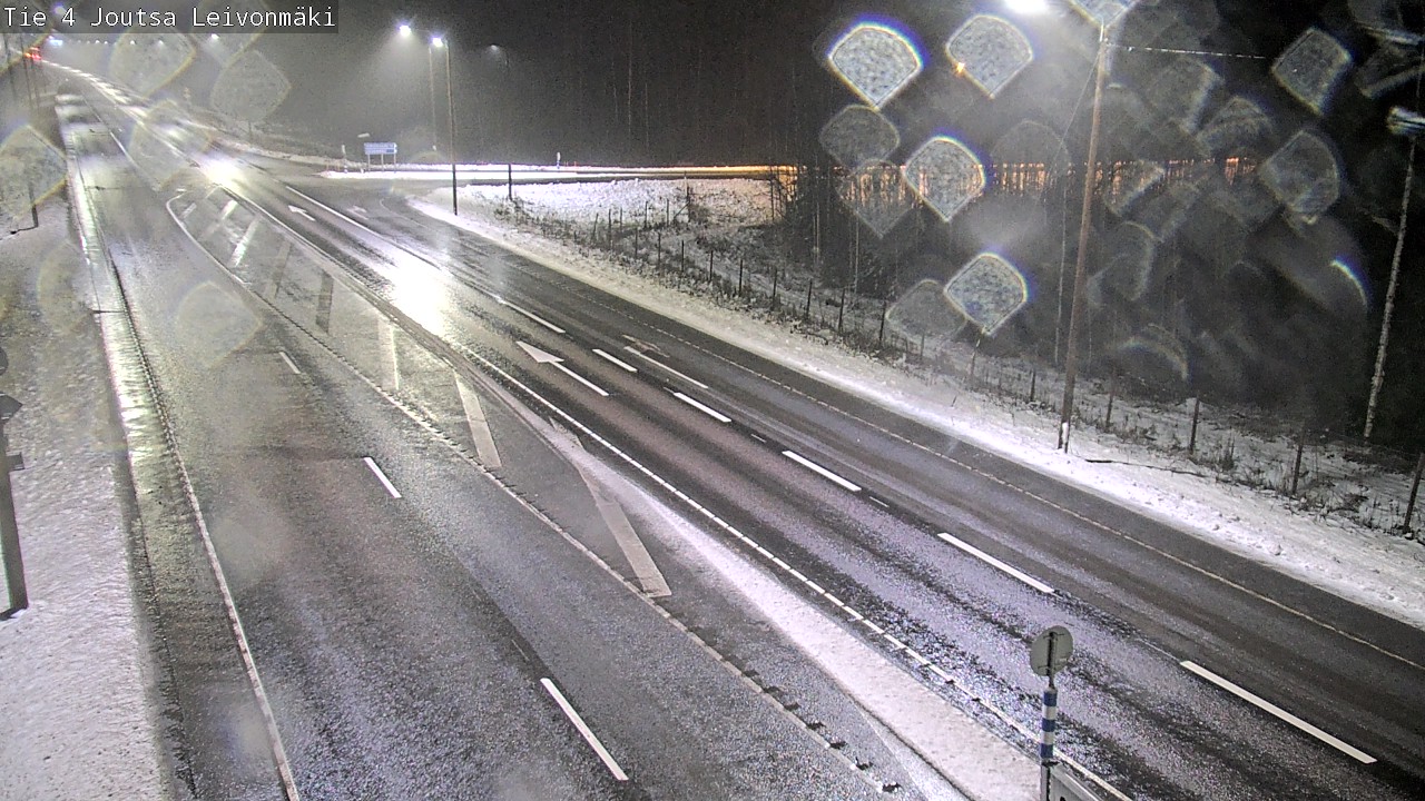 Weather Camera Image Väg 4 Joutsa Leivonmäki, Joutsa, Keski-Suomi