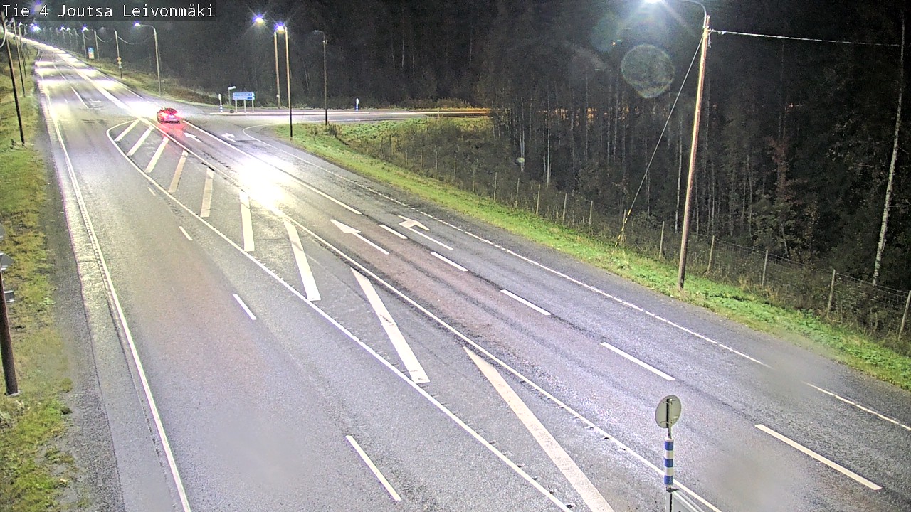 Weather Camera Image Road 4 Joutsa Leivonmäki, Joutsa, Keski-Suomi