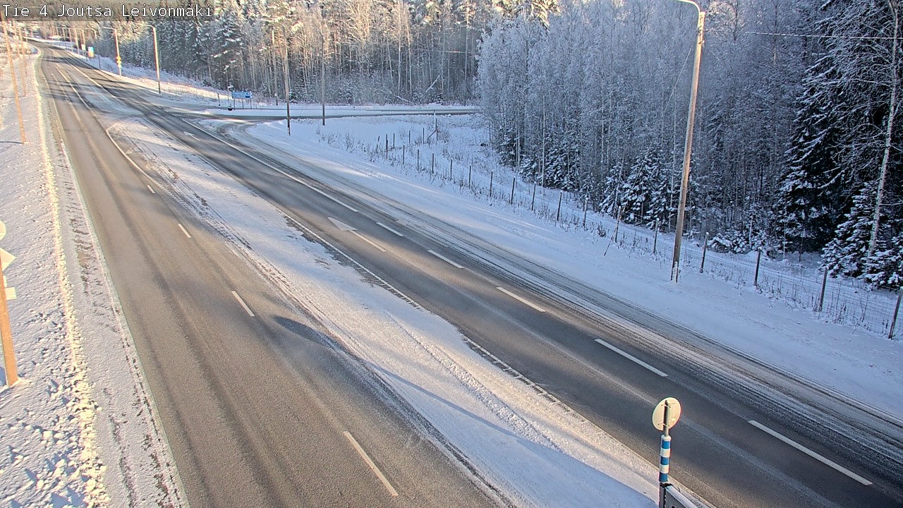 Weather Camera Image Road 4 Joutsa Leivonmäki, Joutsa, Keski-Suomi