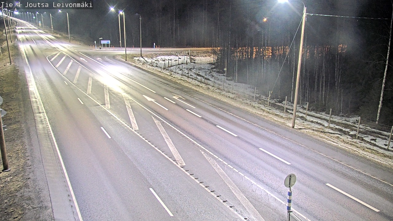 Weather Camera Image Road 4 Joutsa Leivonmäki, Joutsa, Keski-Suomi