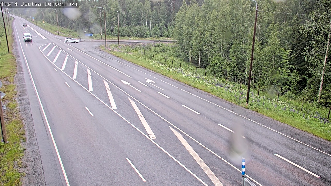 Weather Camera Image Road 4 Joutsa Leivonmäki, Joutsa, Keski-Suomi