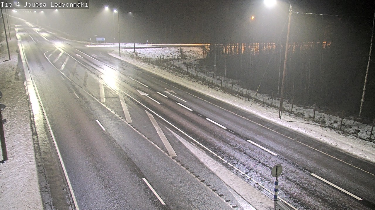 Weather Camera Image Väg 4 Joutsa Leivonmäki, Joutsa, Keski-Suomi