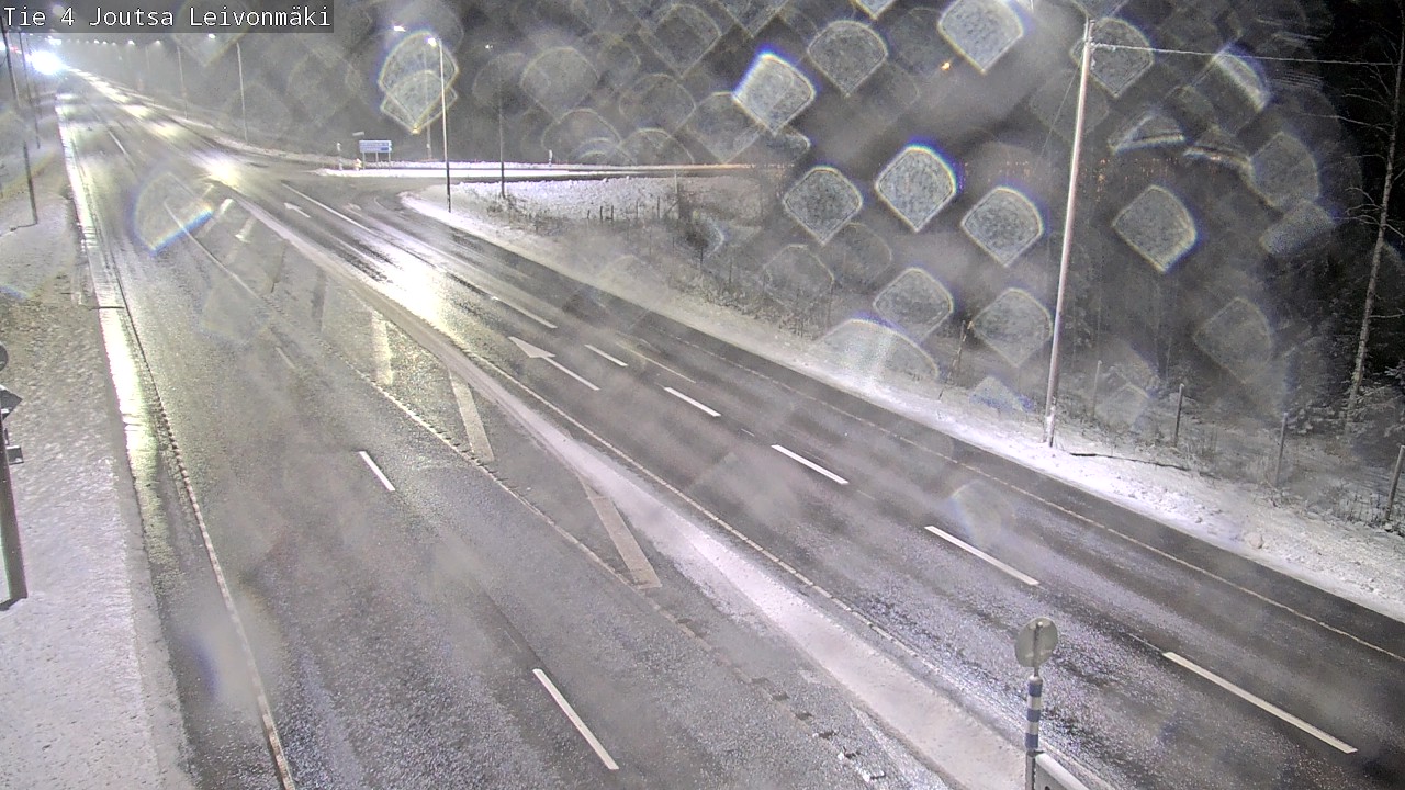 Weather Camera Image Väg 4 Joutsa Leivonmäki, Joutsa, Keski-Suomi