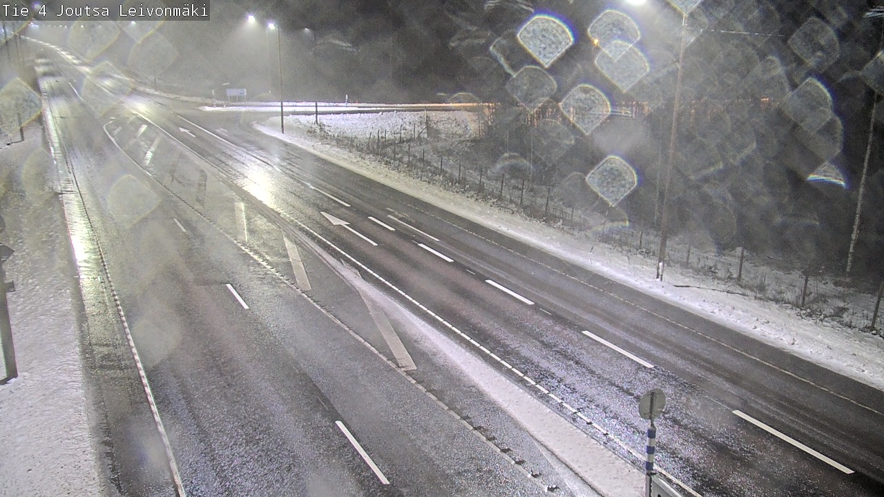 Weather Camera Image Väg 4 Joutsa Leivonmäki, Joutsa, Keski-Suomi