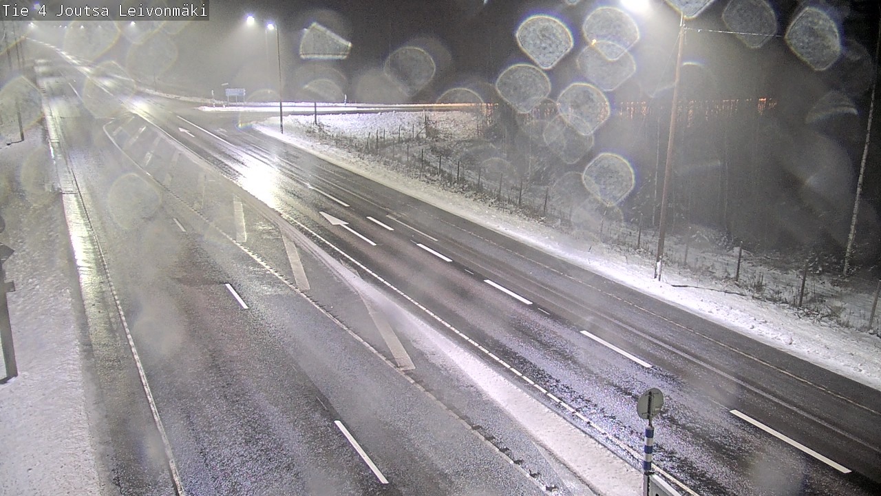 Weather Camera Image Väg 4 Joutsa Leivonmäki, Joutsa, Keski-Suomi