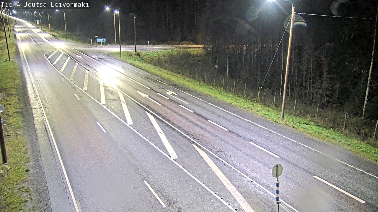 Weather Camera Image Road 4 Joutsa Leivonmäki, Joutsa, Keski-Suomi