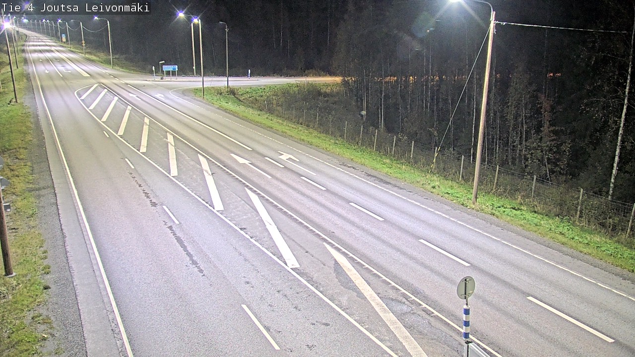 Weather Camera Image Road 4 Joutsa Leivonmäki, Joutsa, Keski-Suomi