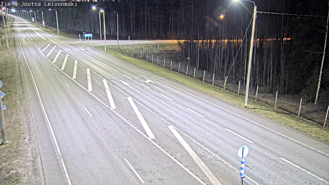 Weather Camera Image Road 4 Joutsa Leivonmäki, Joutsa, Keski-Suomi