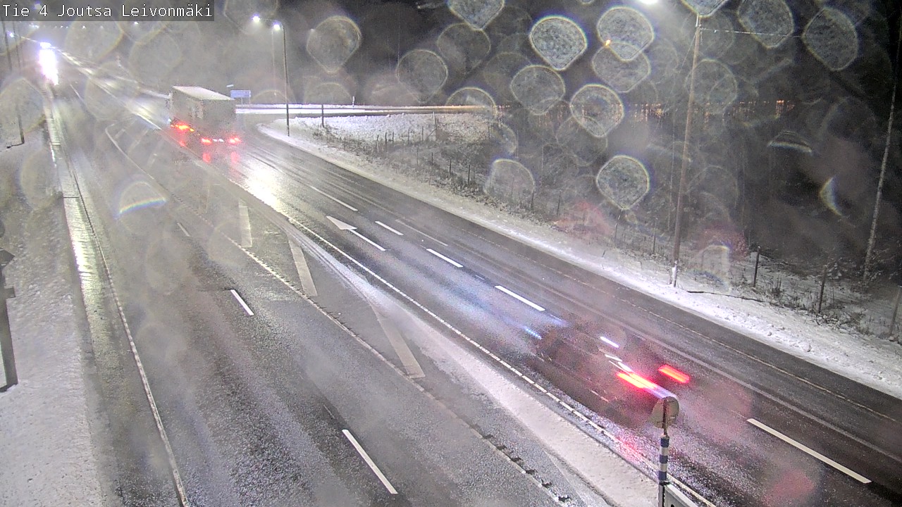 Weather Camera Image Väg 4 Joutsa Leivonmäki, Joutsa, Keski-Suomi