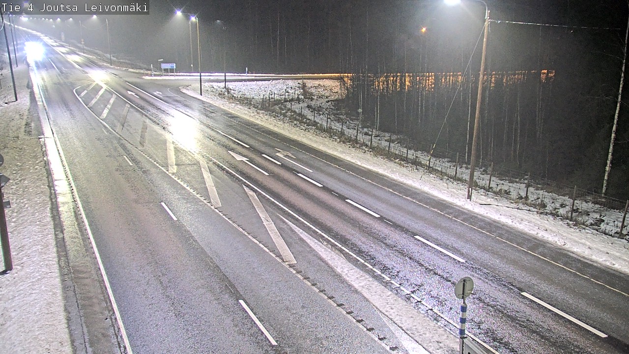 Weather Camera Image Väg 4 Joutsa Leivonmäki, Joutsa, Keski-Suomi