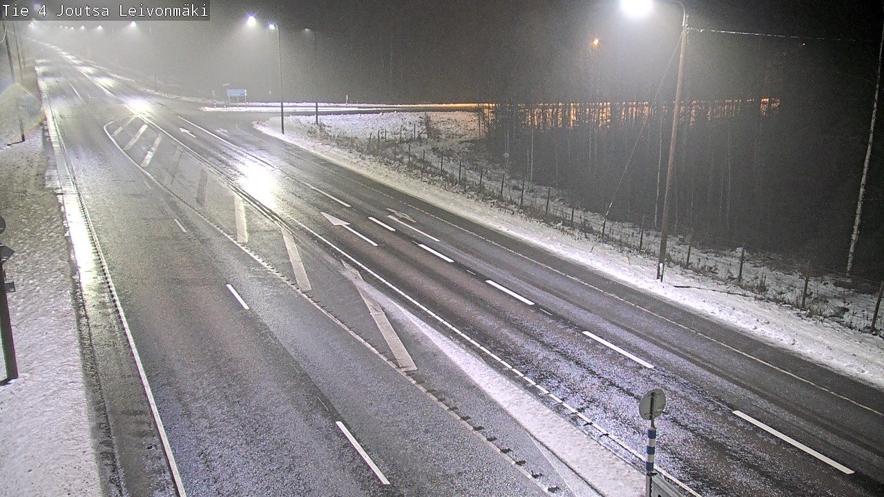 Weather Camera Image Väg 4 Joutsa Leivonmäki, Joutsa, Keski-Suomi