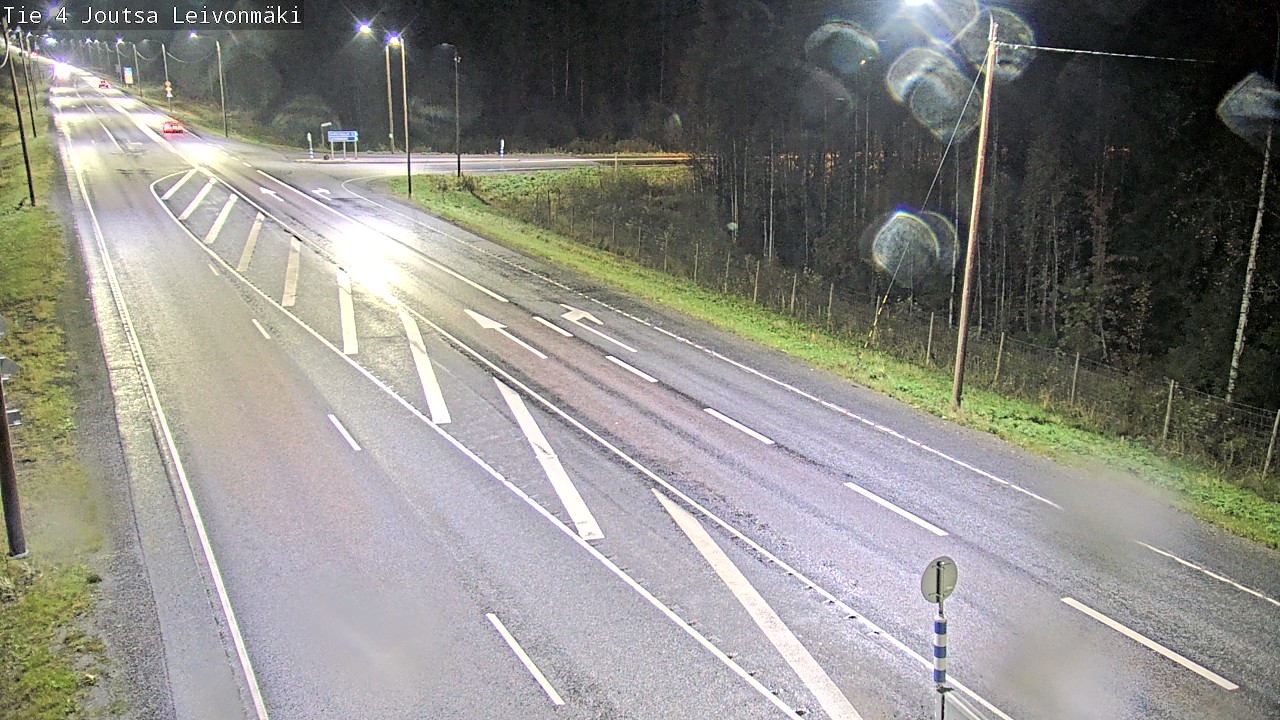 Weather Camera Image Road 4 Joutsa Leivonmäki, Joutsa, Keski-Suomi