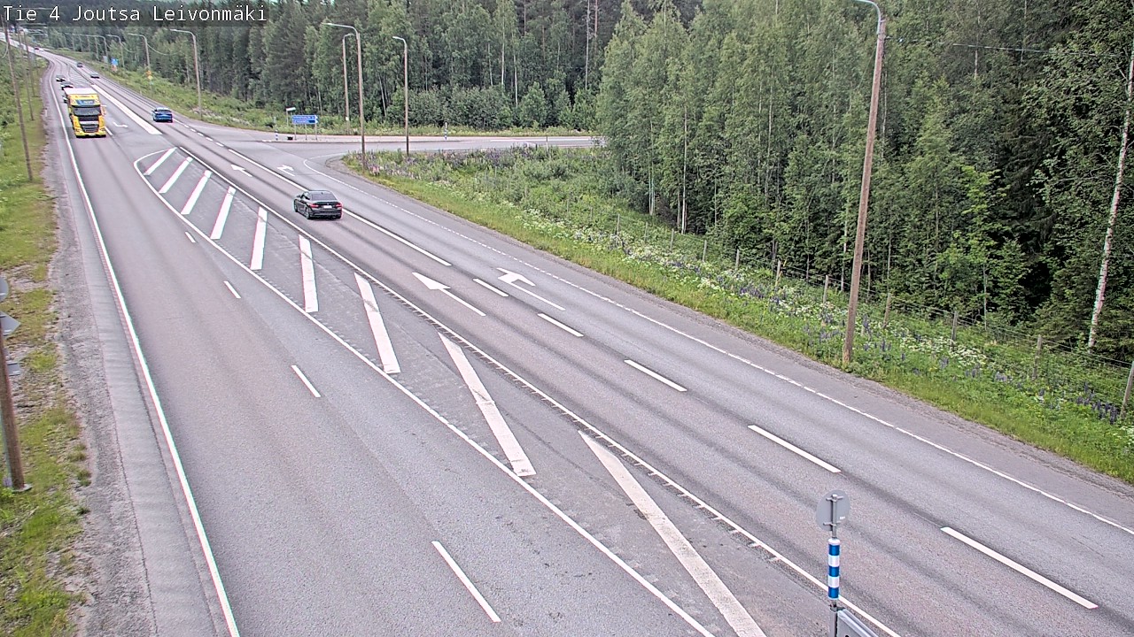 Kelikamerat Kuva Tie 4 Joutsa Leivonmäki, Joutsa, Keski-Suomi