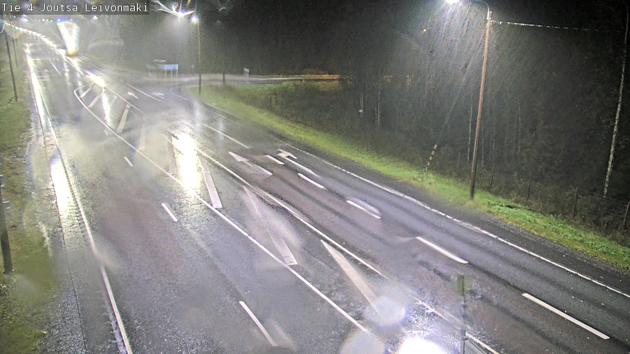 Weather Camera Image Road 4 Joutsa Leivonmäki, Joutsa, Keski-Suomi