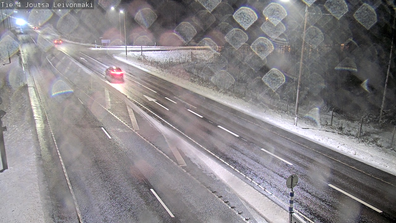 Weather Camera Image Väg 4 Joutsa Leivonmäki, Joutsa, Keski-Suomi