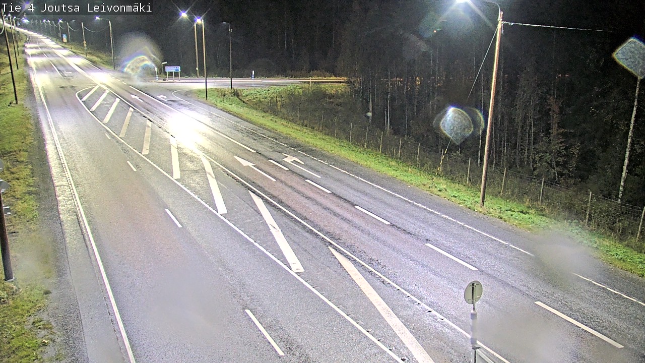 Weather Camera Image Road 4 Joutsa Leivonmäki, Joutsa, Keski-Suomi