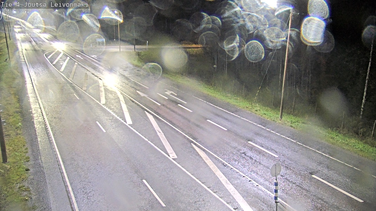 Weather Camera Image Road 4 Joutsa Leivonmäki, Joutsa, Keski-Suomi