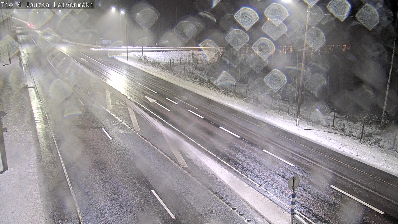 Weather Camera Image Väg 4 Joutsa Leivonmäki, Joutsa, Keski-Suomi