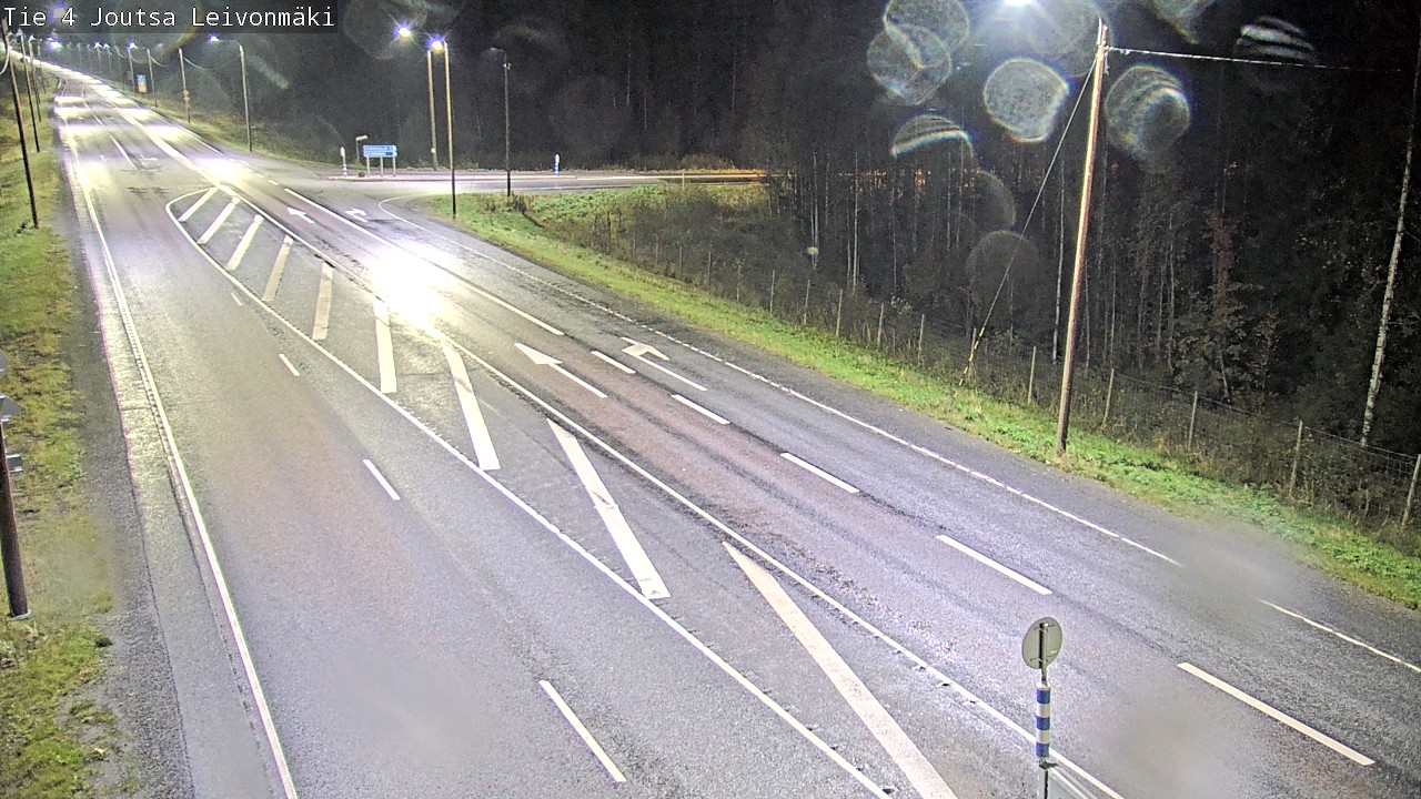 Weather Camera Image Road 4 Joutsa Leivonmäki, Joutsa, Keski-Suomi