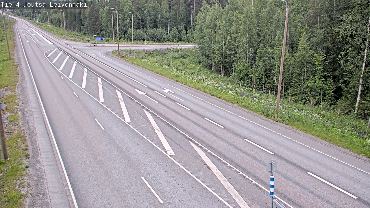 Kelikamerat Kuva Tie 4 Joutsa Leivonmäki, Joutsa, Keski-Suomi