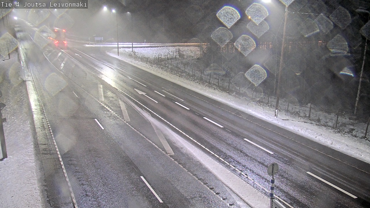 Weather Camera Image Väg 4 Joutsa Leivonmäki, Joutsa, Keski-Suomi