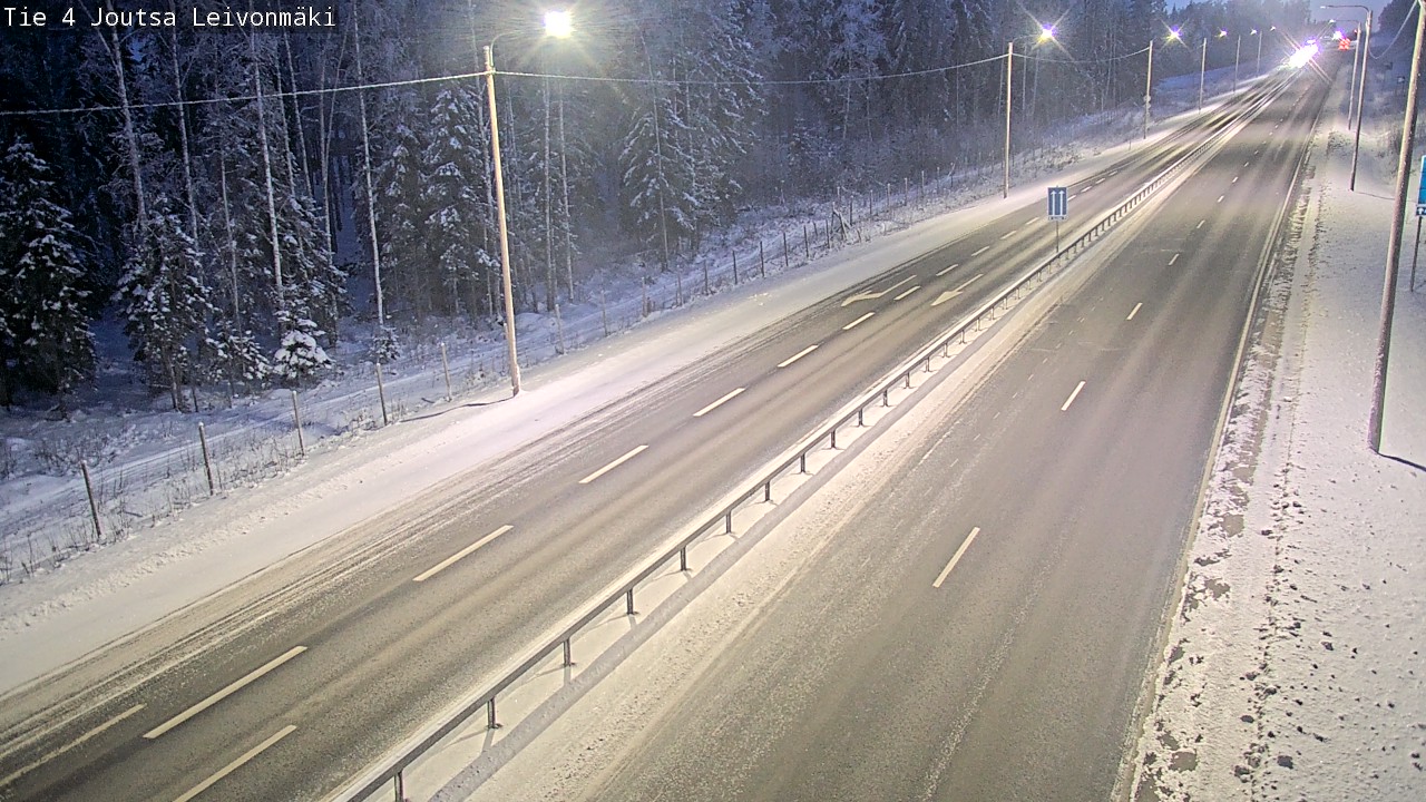 Weather Camera Image Road 4 Joutsa Leivonmäki, Joutsa, Keski-Suomi