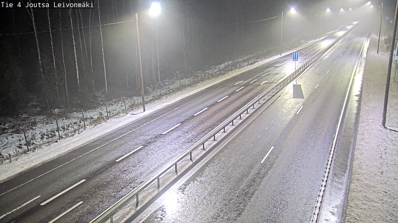 Weather Camera Image Road 4 Joutsa Leivonmäki, Joutsa, Keski-Suomi