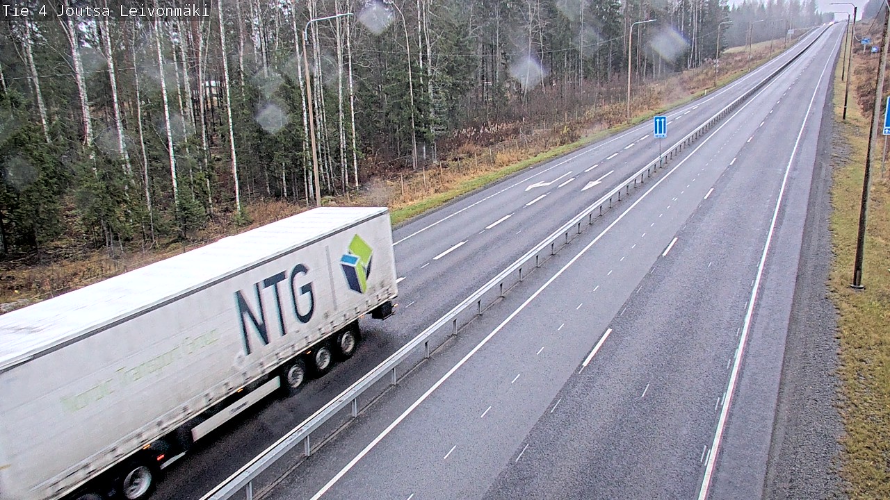 Kelikamerat Kuva Tie 4 Joutsa Leivonmäki, Joutsa, Keski-Suomi