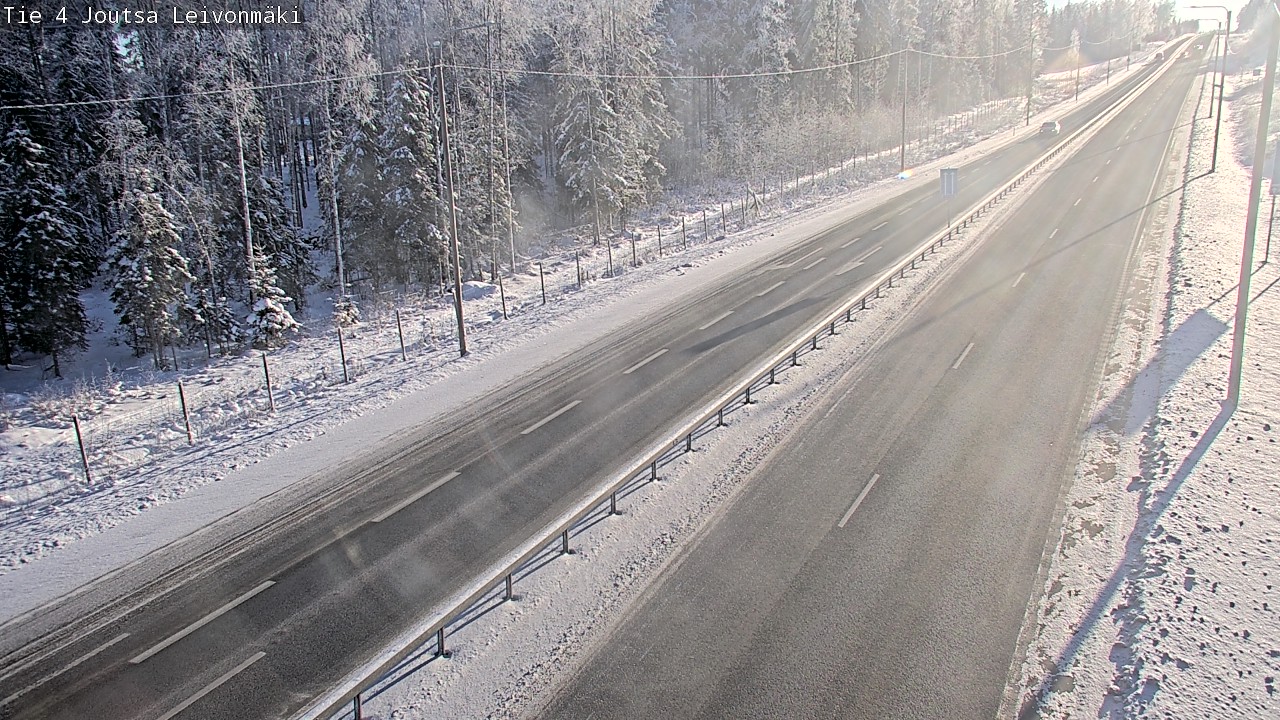 Weather Camera Image Road 4 Joutsa Leivonmäki, Joutsa, Keski-Suomi