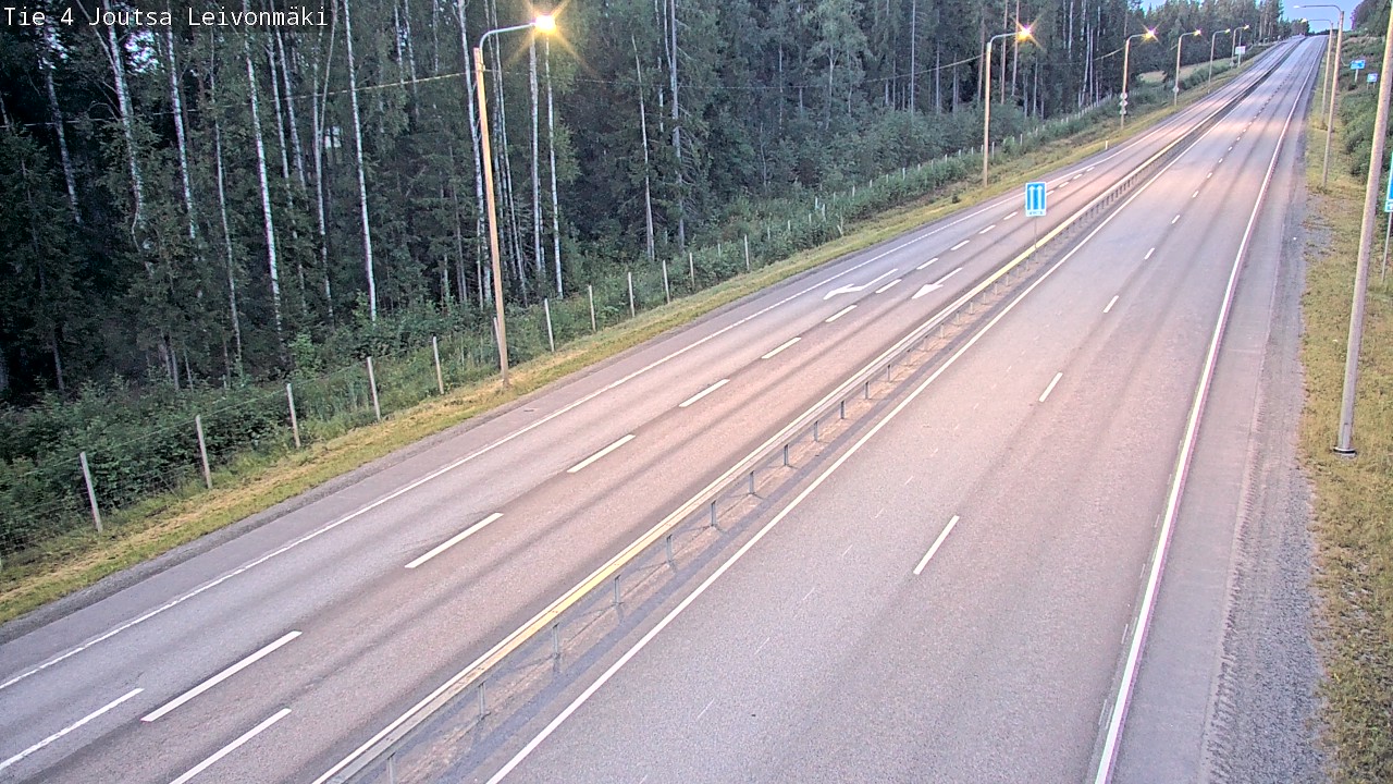 Kelikamerat Kuva Tie 4 Joutsa Leivonmäki, Joutsa, Keski-Suomi