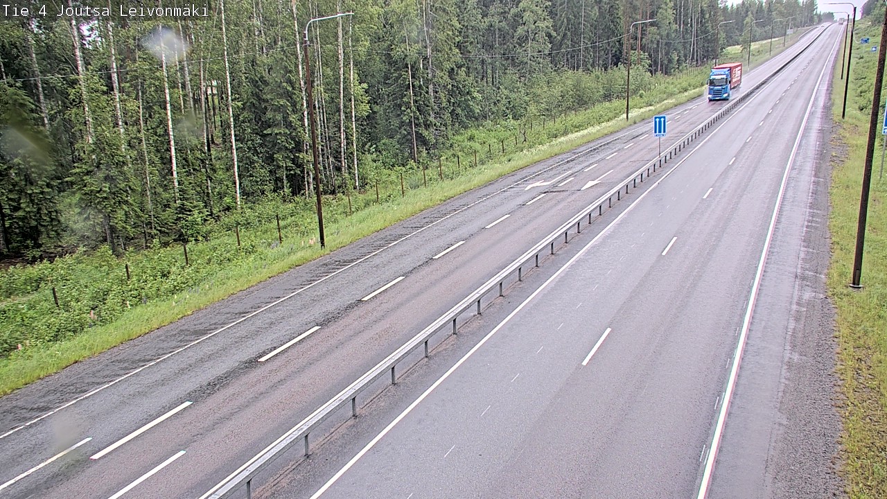 Kelikamerat Kuva Tie 4 Joutsa Leivonmäki, Joutsa, Keski-Suomi