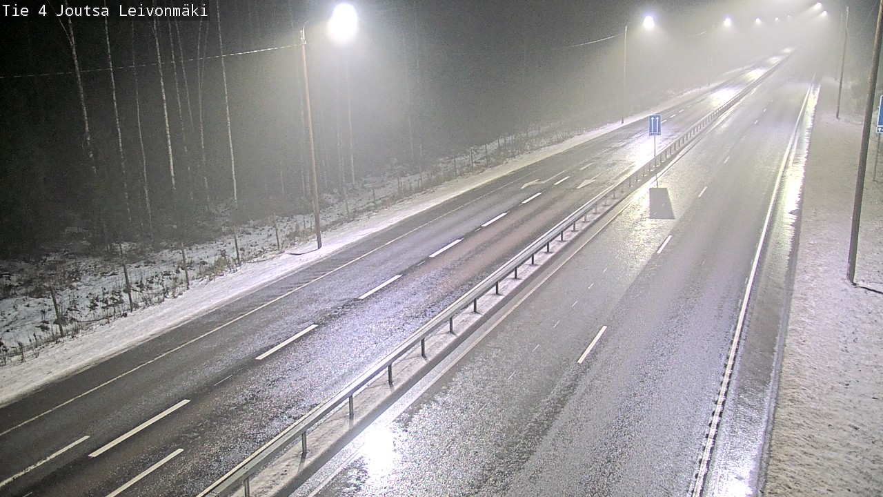 Weather Camera Image Road 4 Joutsa Leivonmäki, Joutsa, Keski-Suomi