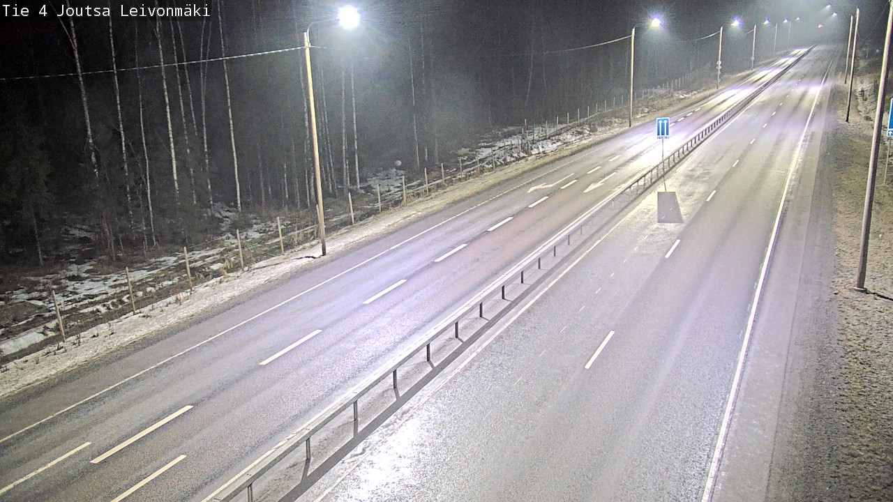 Weather Camera Image Road 4 Joutsa Leivonmäki, Joutsa, Keski-Suomi
