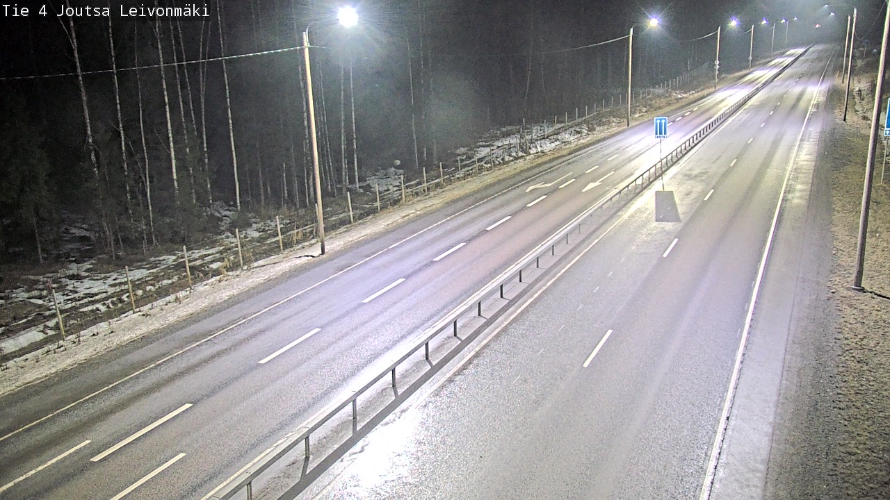 Weather Camera Image Road 4 Joutsa Leivonmäki, Joutsa, Keski-Suomi
