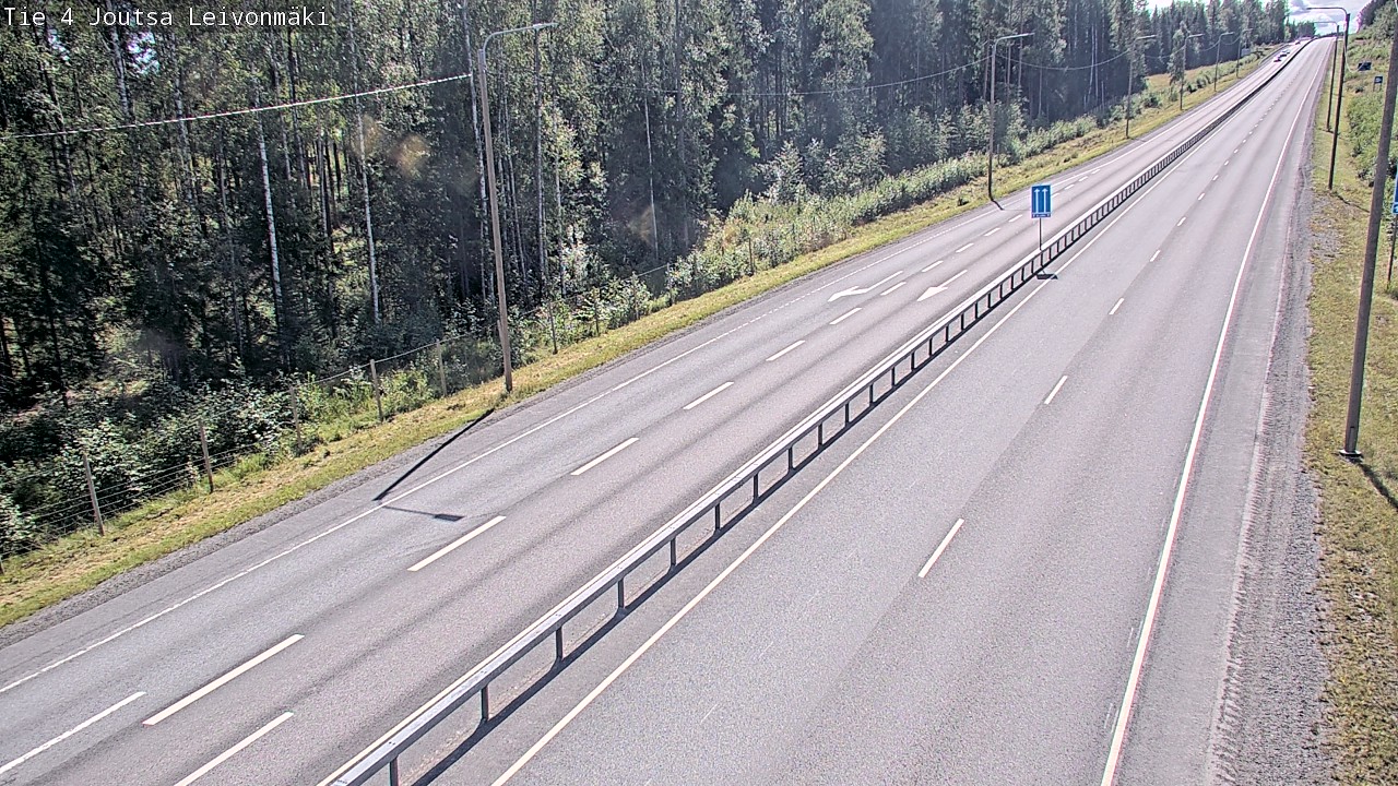 Kelikamerat Kuva Tie 4 Joutsa Leivonmäki, Joutsa, Keski-Suomi