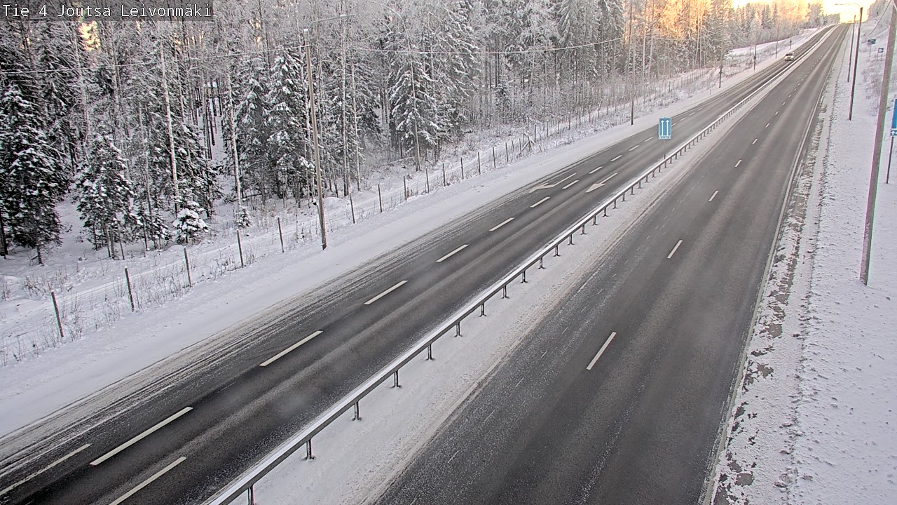 Weather Camera Image Road 4 Joutsa Leivonmäki, Joutsa, Keski-Suomi