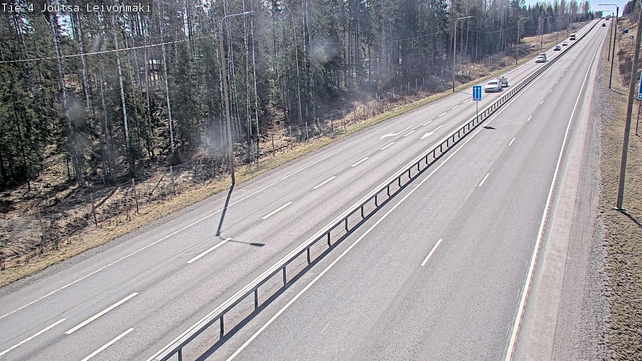 Kelikamerat Kuva Tie 4 Joutsa Leivonmäki, Joutsa, Keski-Suomi