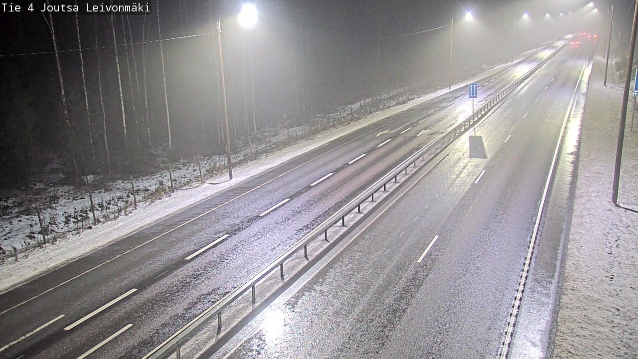 Weather Camera Image Väg 4 Joutsa Leivonmäki, Joutsa, Keski-Suomi