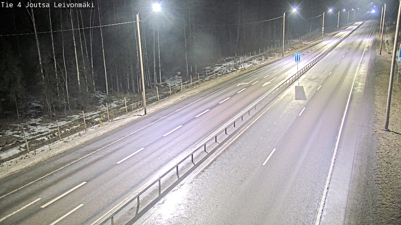 Weather Camera Image Road 4 Joutsa Leivonmäki, Joutsa, Keski-Suomi