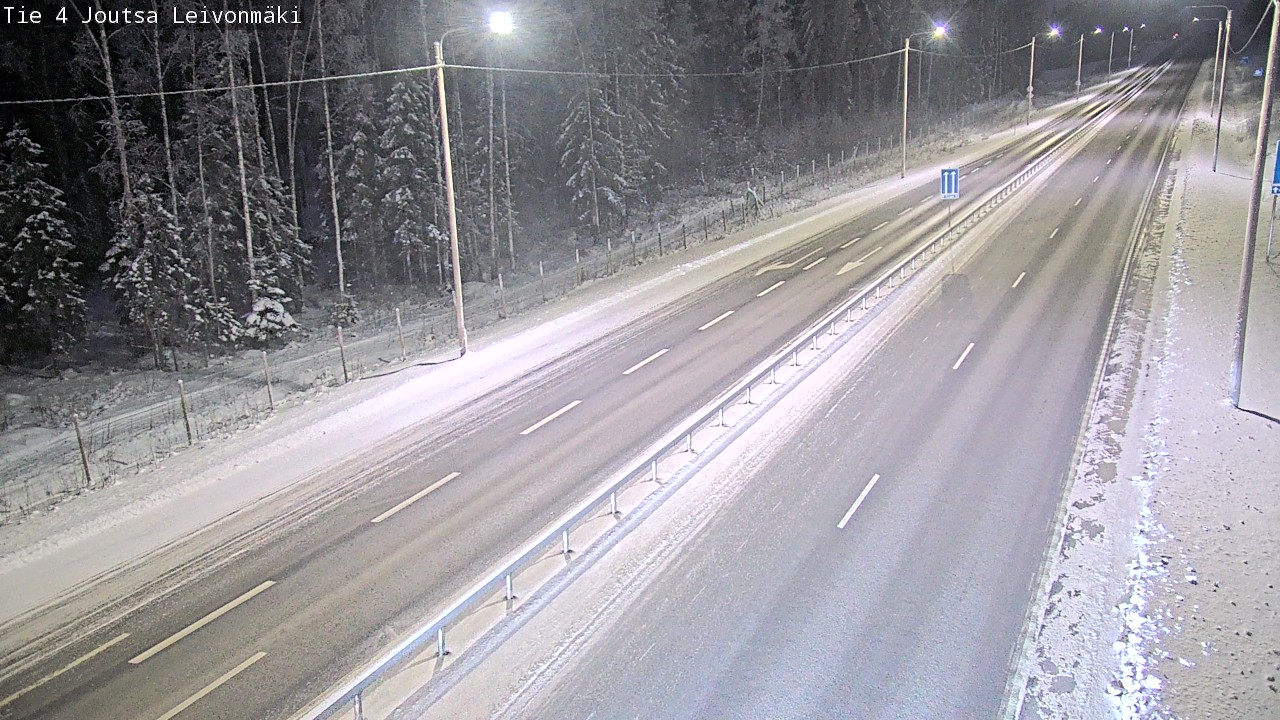 Weather Camera Image Väg 4 Joutsa Leivonmäki, Joutsa, Keski-Suomi