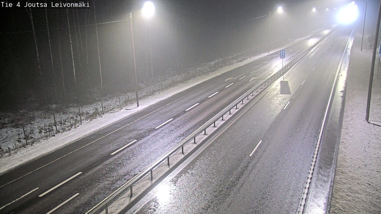 Weather Camera Image Road 4 Joutsa Leivonmäki, Joutsa, Keski-Suomi