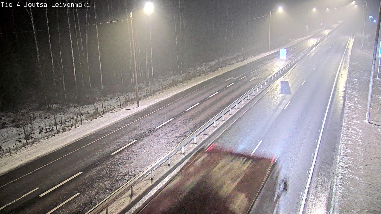 Weather Camera Image Road 4 Joutsa Leivonmäki, Joutsa, Keski-Suomi